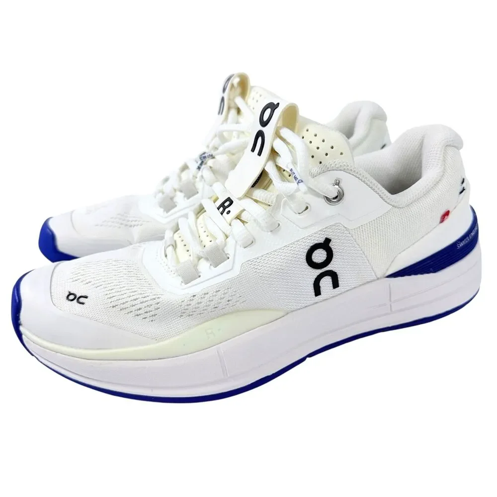 On THE ROGER Pro Women 8 White Cobalt Blue Professional Tennis Carbon Plate - Picture 10 of 10